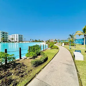 Apartamento Bluu Lagoon - Depa Enorme Alberca, Mazatlán